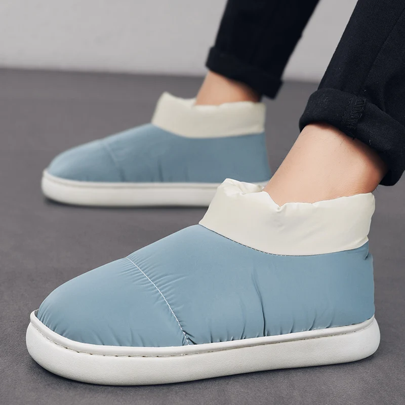 New Winter Cotton Men Women Waterproof Slipper Surper Soft Warm Plush Slippers Indoor Home Non-Slip Comfortable Shoes for Couple
New Winter Cotton Men Women Waterproof Slipper Surper Soft Warm Plush Slippers Indoor Home Non-Slip Comfortable Shoes for Couple
