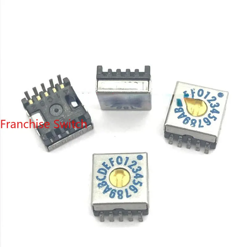 10PCS Digital Encoding Switch Encoder 0-F Position Single Row 5-pin Vertical Positive Code
10PCS Digital Encoding Switch Encoder 0-F Position Single Row 5-pin Vertical Positive Code