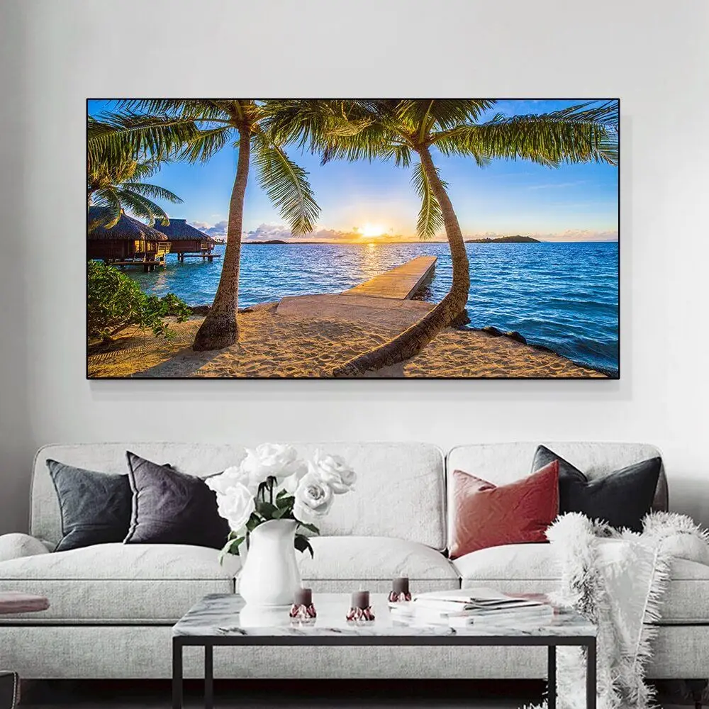 Sea Beach Landscape Print Art Canvas Poster For Living Room Decor Home Wall Picture
Sea Beach Landscape Print Art Canvas Poster For Living Room Decor Home Wall Picture