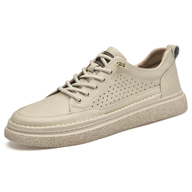 Men Casual Sneakers Lace Up Leather Sports Shoes Man Fashion Korea Style High Quality Footwear Shoes for Men Free Shipping
Men Casual Sneakers Lace Up Leather Sports Shoes Man Fashion Korea Style High Quality Footwear Shoes for Men Free Shipping