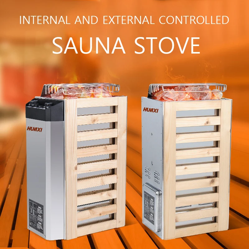 

3KW/3.6KW Sauna Heater 220V Sauna Steam Generator Home Use Heating Furnace Room Dry Equipment Internal Control External Stove