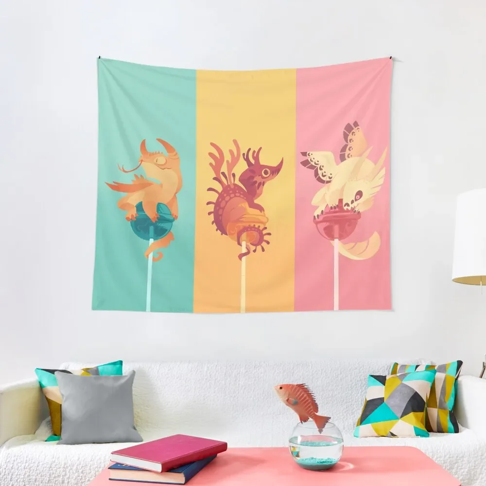 

Dragonpops assorted pack Tapestry Wallpapers Home Decor Cute Room Decor Decoration Bedroom House Decorations Tapestry