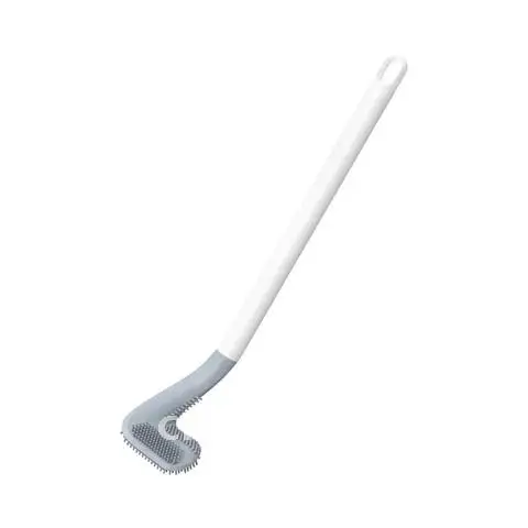 Bathroom Storage and Organization Compact Wall Hang Cleaning Kit WC Accessories Silicone Bristles Toilet Brush and Holder
Bathroom Storage and Organization Compact Wall Hang Cleaning Kit WC Accessories Silicone Bristles Toilet Brush and Holder