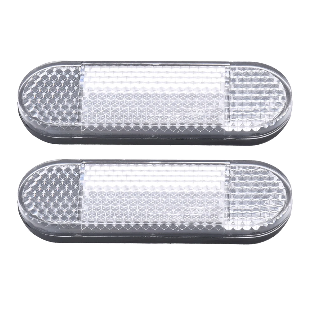 Practical 2 X Reflector And Easy To Use 7.5*2.3*0.8cm Electric Scooter Front Reflective Tube Night Warning Plastic
Practical 2 X Reflector And Easy To Use 7.5*2.3*0.8cm Electric Scooter Front Reflective Tube Night Warning Plastic