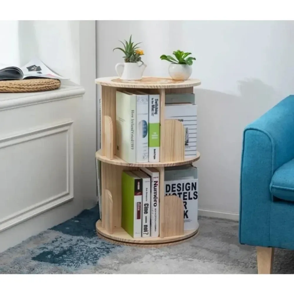 2 TIER Rotating Bookshelf 360 Display Floor Standing Bookcase Storage Rack for Kids&Adults Multi-Functional Bookshelf Organizer
2 TIER Rotating Bookshelf 360 Display Floor Standing Bookcase Storage Rack for Kids&Adults Multi-Functional Bookshelf Organizer