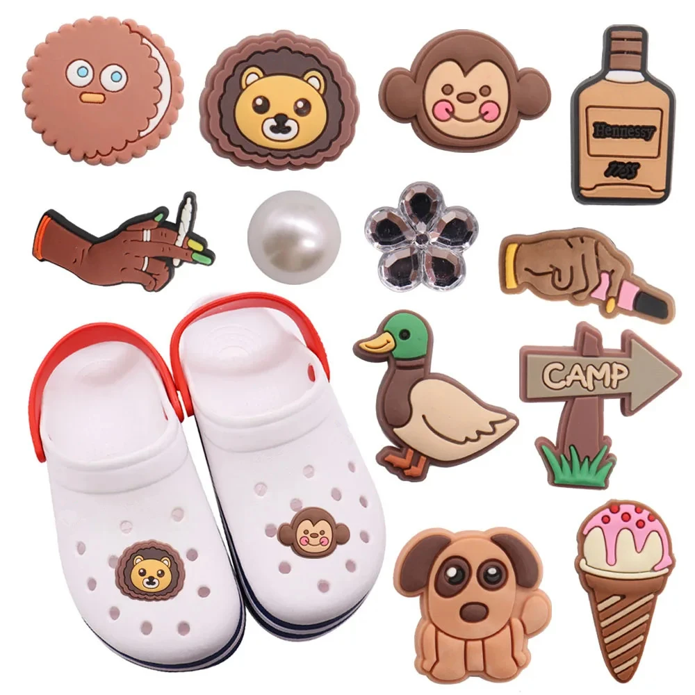 1-12pcs Cute Lion Duck Cookie PVC Shoes Accessories Camp Monkey Garden Shoe Decorations Fit Boys Girls Charms
1-12pcs Cute Lion Duck Cookie PVC Shoes Accessories Camp Monkey Garden Shoe Decorations Fit Boys Girls Charms