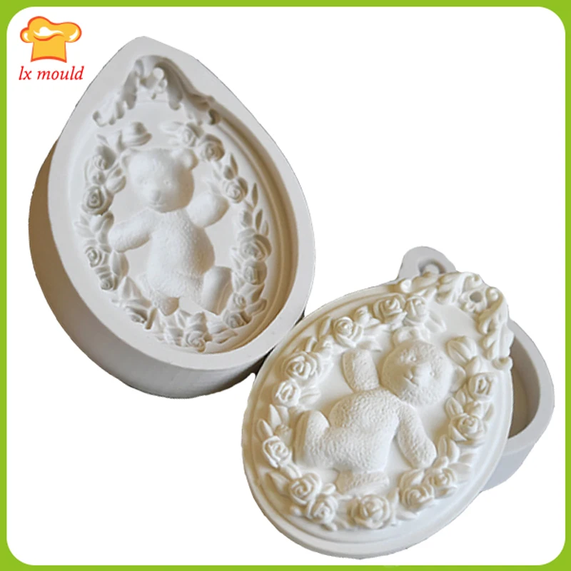 Garland Bear Silicone Mould Fondant Cake Decor Chocolate Icing Baking Tools Sugarcraft Mold
Garland Bear Silicone Mould Fondant Cake Decor Chocolate Icing Baking Tools Sugarcraft Mold