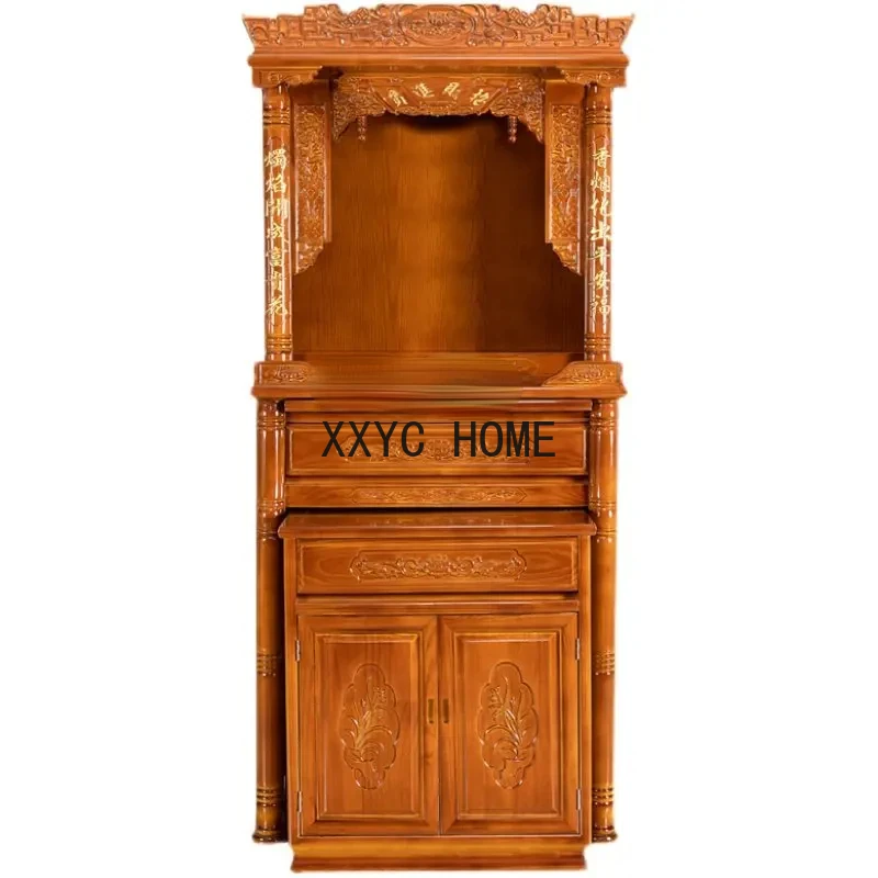 Solid Wood Buddha Niche New Chinese Style Clothes Closet Altar Economical Household Altar BuddhaCabinetBuddhaStatueEnshrine Sets
Solid Wood Buddha Niche New Chinese Style Clothes Closet Altar Economical Household Altar BuddhaCabinetBuddhaStatueEnshrine Sets