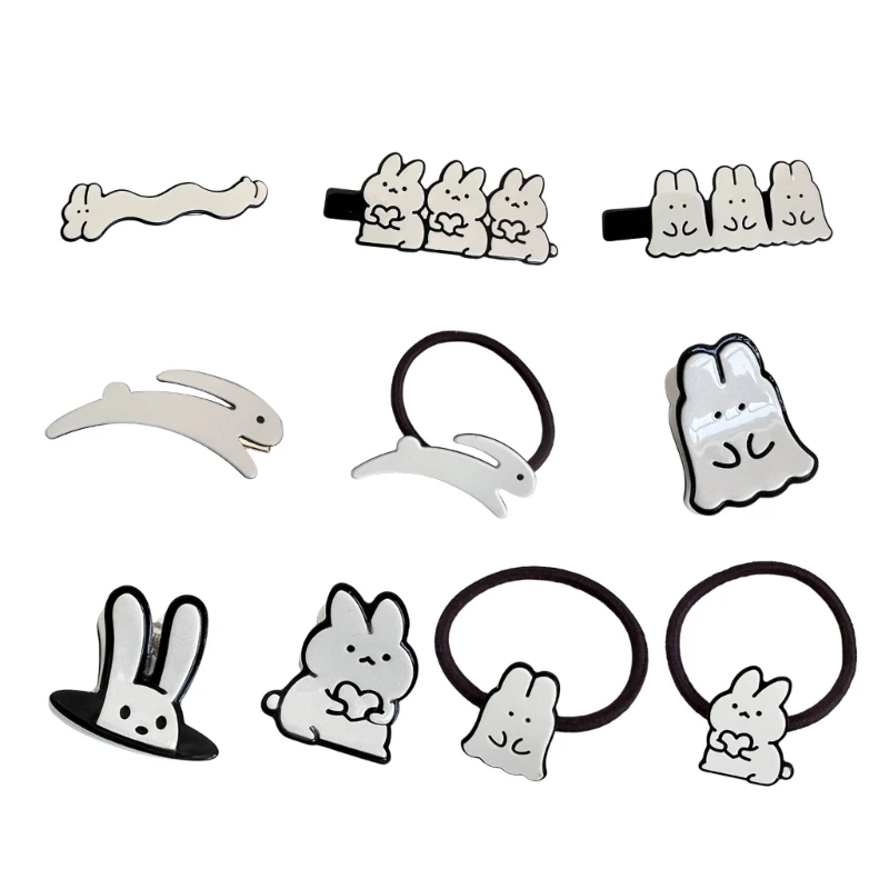 Sweet Girls Hair Clip Lovely Hair Rope Rabbit Shape Stereo Hairpin Elastic Hair Rope for Toddler Hair Styling Supplies
Sweet Girls Hair Clip Lovely Hair Rope Rabbit Shape Stereo Hairpin Elastic Hair Rope for Toddler Hair Styling Supplies