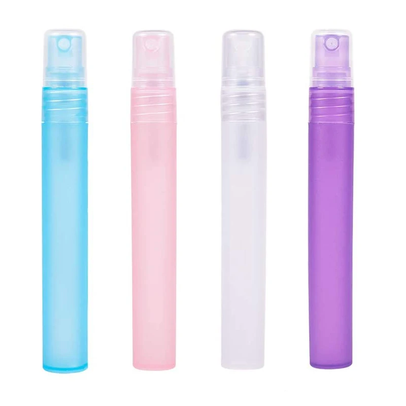 10Pcs 3/5/10ml Frosted Plastic Perfume Spray Bottles Fine Mist Containers With Atomizer Pumps For Essential Oils Liquid Cosmetic
10Pcs 3/5/10ml Frosted Plastic Perfume Spray Bottles Fine Mist Containers With Atomizer Pumps For Essential Oils Liquid Cosmetic