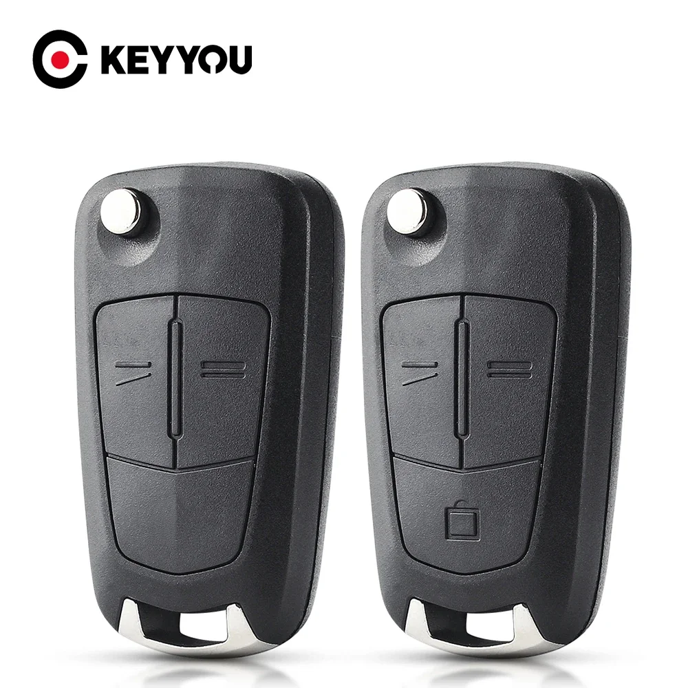 

KEYYOU For Opel Astra H Corsa D 2008 Vectra B 2004 2005 2006 2007 2008 2009 Zafira A Vauxhall Flip Remote Key Shell Case