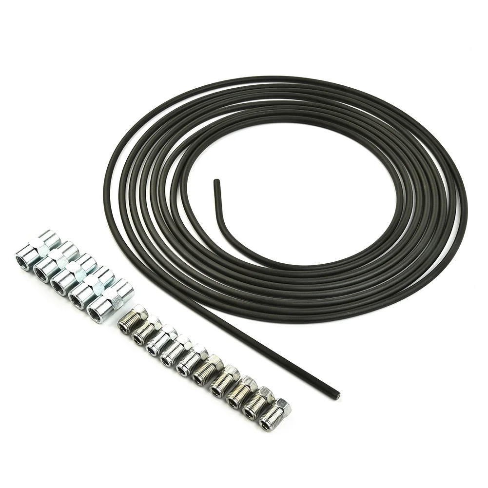 Universal 5m Brake Line Brake Pipe Steel Copper-plated + Plastic-coated 4.75mm&10 Screw Connections & 5 Connectors Brake Lines
Universal 5m Brake Line Brake Pipe Steel Copper-plated + Plastic-coated 4.75mm&10 Screw Connections & 5 Connectors Brake Lines