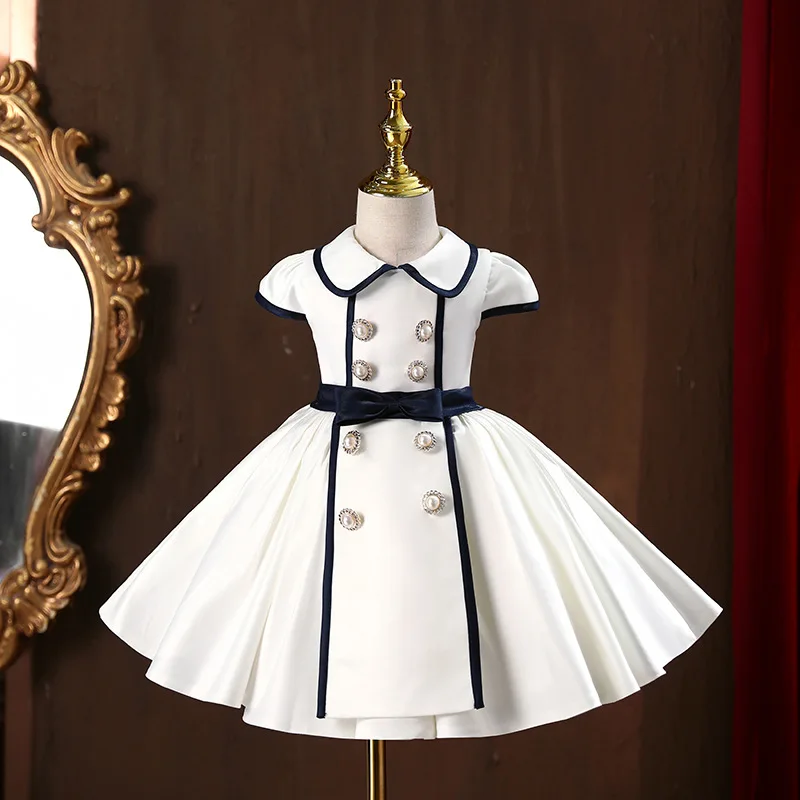 Children Girls Elegant Wedding Dress Baby Vintage Princess Ball Gown Toddler Birthday Party Vestidos Violin Costumes y510
Children Girls Elegant Wedding Dress Baby Vintage Princess Ball Gown Toddler Birthday Party Vestidos Violin Costumes y510