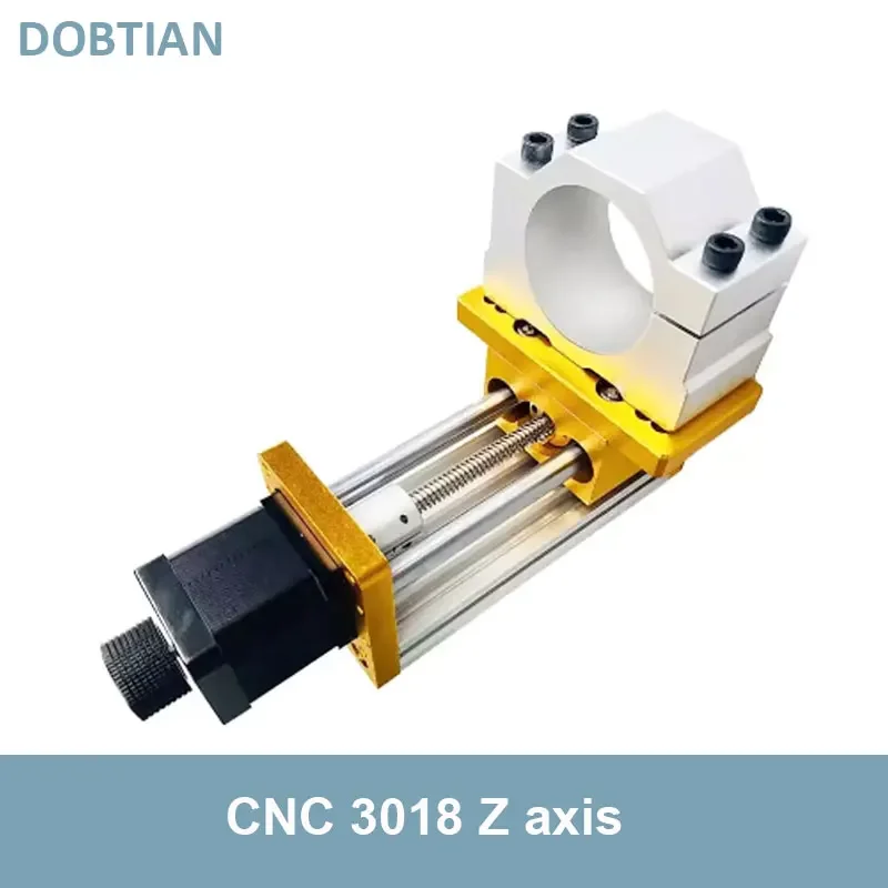 Модуль оси Z CNC, Алюминиевая опора для скользящего стола, зажим шпинделя 3018, 45/52/65 мм, подходит для Nema17/23 42BYG/57 Stepper Moto
Модуль оси Z CNC, Алюминиевая опора для скользящего стола, зажим шпинделя 3018, 45/52/65 мм, подходит для Nema17/23 42BYG/57 Stepper Moto