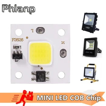 Phlanp-10W COB 모듈 220V LED 칩 다이오드 램프 전구, 야외 스포트라이트 정원 통합 조명 비즈 램프 DIY 조명