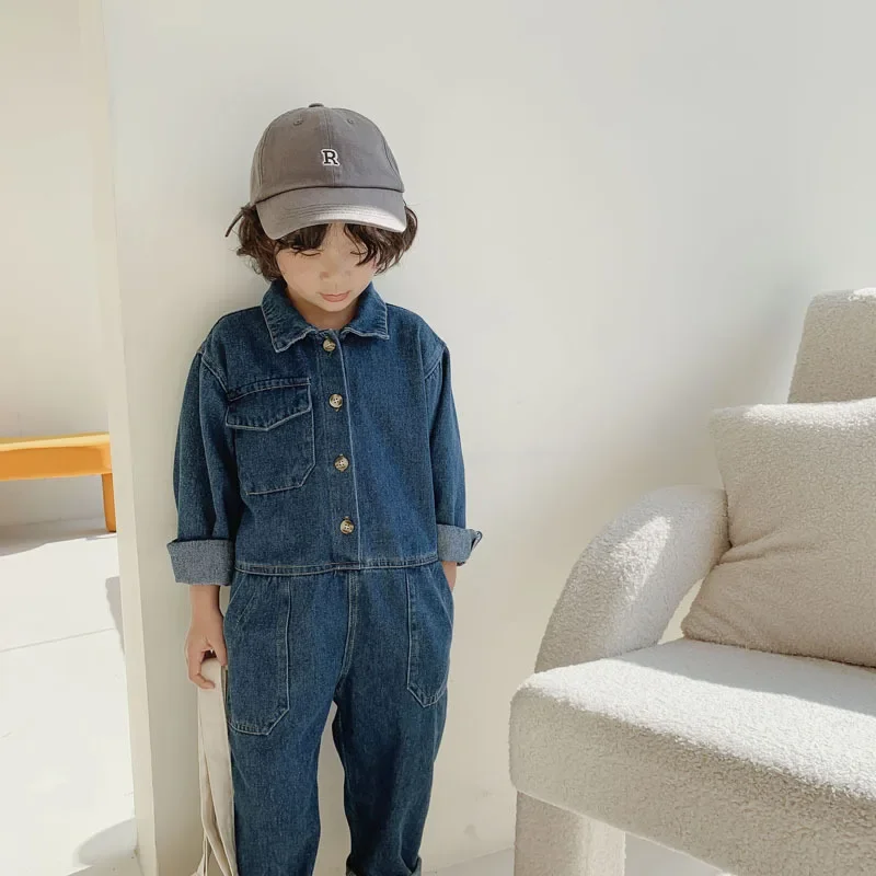 1166E Children Clothes Jeans Overalls Spring 2022 New Fashion Boy's Pocket Jumpsuit Korean 1-9Year Girl's One Piece Clothes
1166E Children Clothes Jeans Overalls Spring 2022 New Fashion Boy's Pocket Jumpsuit Korean 1-9Year Girl's One Piece Clothes