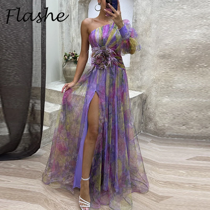 Fashion Tie-Dye Print Long Dress Women Off Shoulder Flower Design A-Line Evening Dresses For Women Sexy Party Dress
Fashion Tie-Dye Print Long Dress Women Off Shoulder Flower Design A-Line Evening Dresses For Women Sexy Party Dress