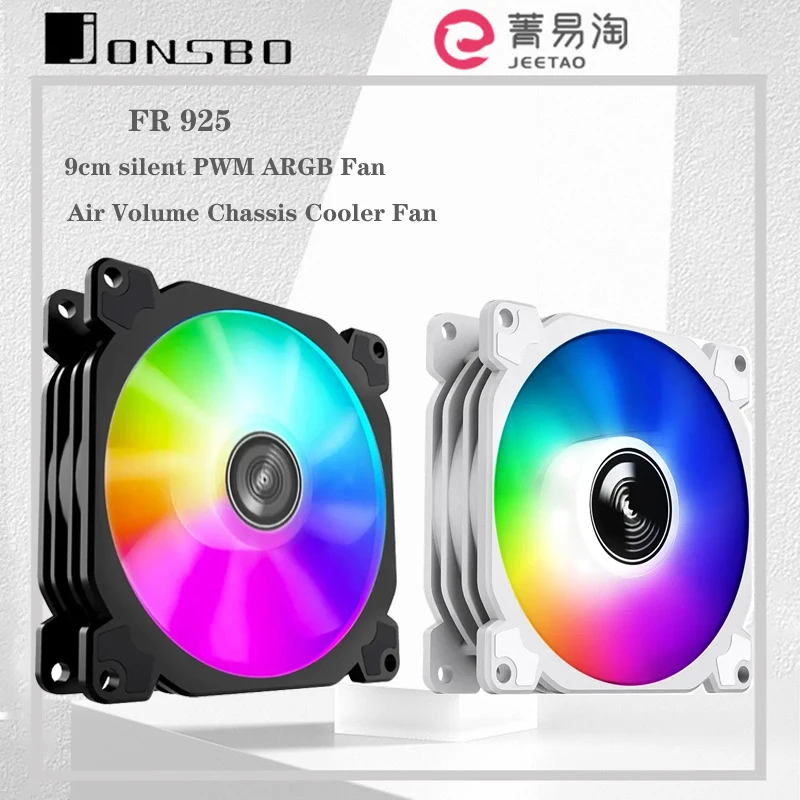 Тихий охлаждающий вентилятор JONSBO FR925 RGB, 90 мм, с светильник кой громкостью воздуха, световой эффект, 5 В, 3 контакта, ARGB, 9 см, вентилятор охлаждения процессора, PWM, небольшое шасси
Тихий охлаждающий вентилятор JONSBO FR925 RGB, 90 мм, с светильник кой громкостью воздуха, световой эффект, 5 В, 3 контакта, ARGB, 9 см, вентилятор охлаждения процессора, PWM, небольшое шасси