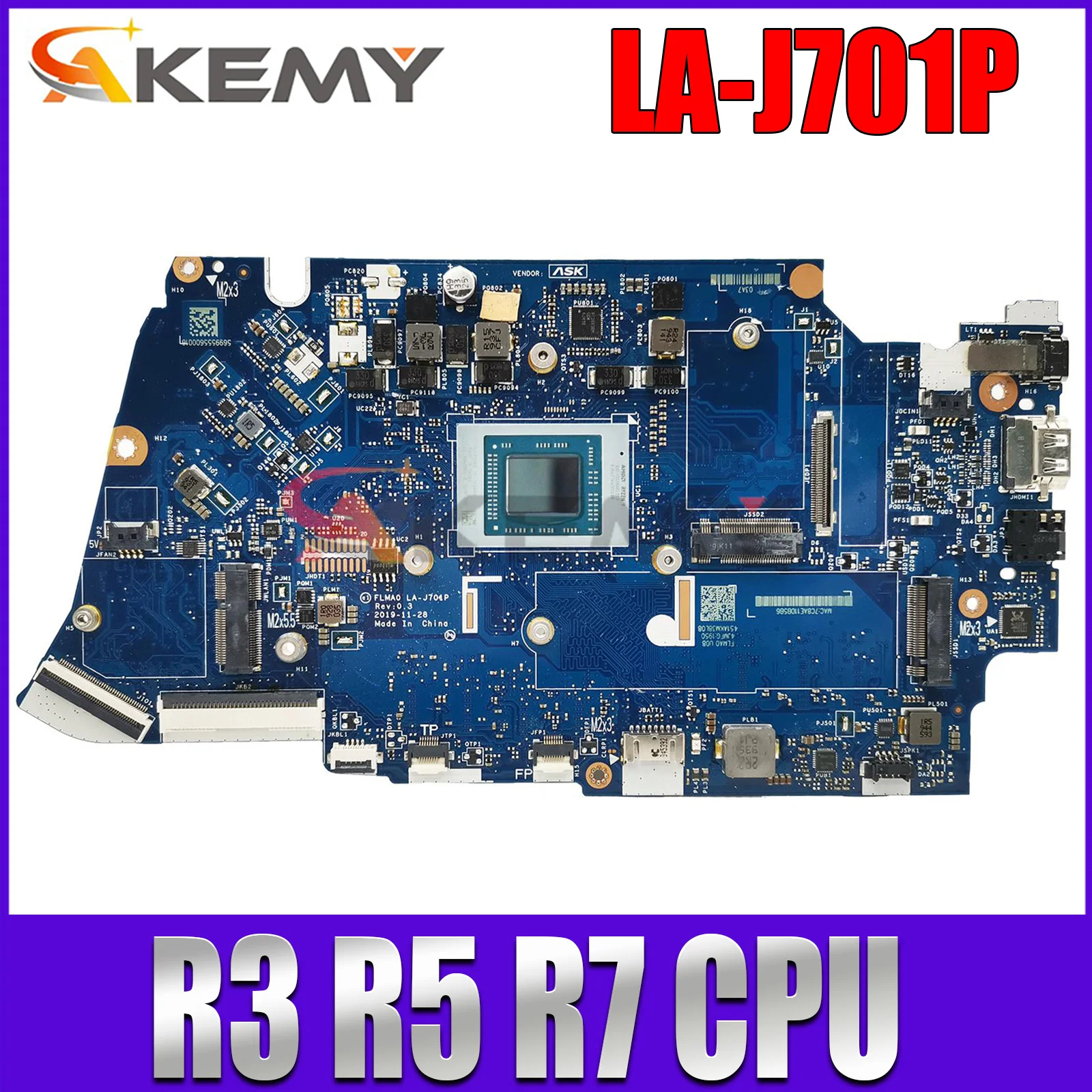 Материнская плата для ноутбука Lenovo Ideapad 5-14ALC05 5-14ARE05 С процессором AMD R3 R5 R7 и частотой 16 ГБ, 100% тестовая работа
Материнская плата для ноутбука Lenovo Ideapad 5-14ALC05 5-14ARE05 С процессором AMD R3 R5 R7 и частотой 16 ГБ, 100% тестовая работа