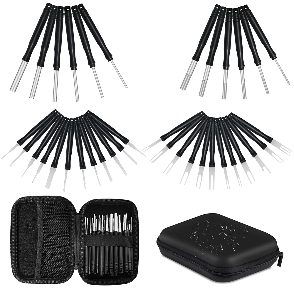 

Practical For Car 36PC Removal Tool 1PC Box Car Cable Plug Pin Extractor Repair Remover Key Terminal Extractor Tool