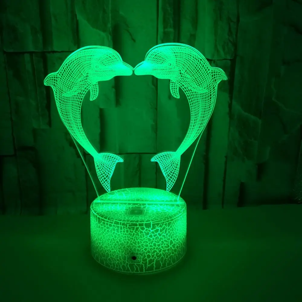 Nighdn Dolphin LED Lamp for Kids Room 7 Color Changing Night Light Bedroom Tabke Desk Decorative Lights Birthday Christmas Gift
Nighdn Dolphin LED Lamp for Kids Room 7 Color Changing Night Light Bedroom Tabke Desk Decorative Lights Birthday Christmas Gift