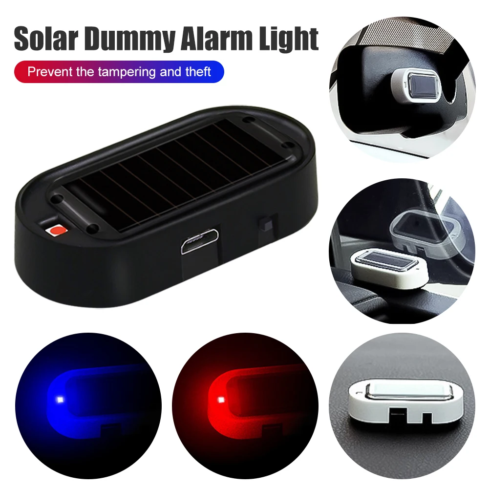 2PCS Solar Power Simulated Dummy Car Alarm Light LED Fake Warning Light Anti-Theft Warning Flashing Signal On/Off with USB Port
2PCS Solar Power Simulated Dummy Car Alarm Light LED Fake Warning Light Anti-Theft Warning Flashing Signal On/Off with USB Port