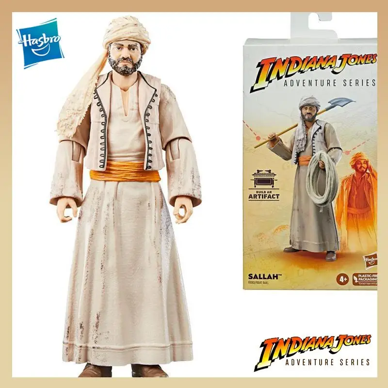 Hasbro Genuine Original Indiana Jones Adventure Series Sallah 6inch Movie & Anime Peripherals Gift Model Toys Action Figures
Hasbro Genuine Original Indiana Jones Adventure Series Sallah 6inch Movie & Anime Peripherals Gift Model Toys Action Figures
