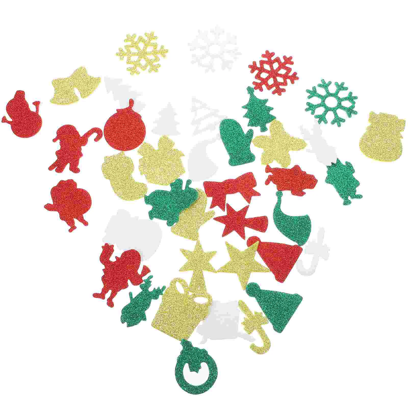 50 Pcs Decals Christmas Bubble Stickers Foams Decors Themed Self Adhesive Patch Decorative Colored Xmas for Crafts
50 Pcs Decals Christmas Bubble Stickers Foams Decors Themed Self Adhesive Patch Decorative Colored Xmas for Crafts