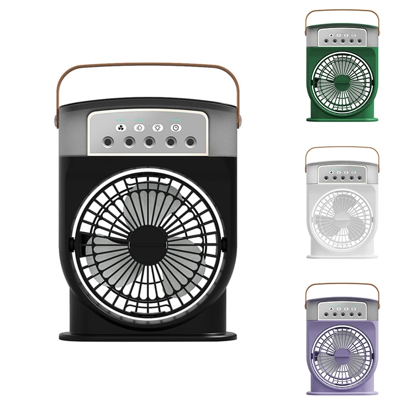 Air Conditioner Fan USB Personal Air Cooler Mini Humidifier Misting Fan With 7 Colors LED Lights Portable Fan
Air Conditioner Fan USB Personal Air Cooler Mini Humidifier Misting Fan With 7 Colors LED Lights Portable Fan
