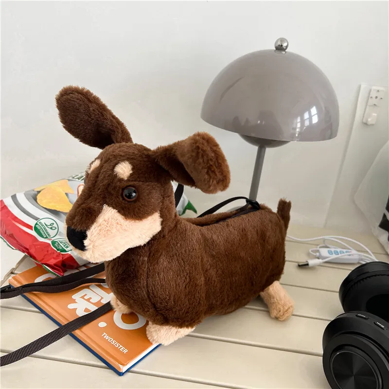 Harajuku Puppy Design Crossbody Bags Cute Fluffy Dog Shoulder Bag Doll Funny Purses for Girls Handbag Faux Fur Bag Women Bags
Harajuku Puppy Design Crossbody Bags Cute Fluffy Dog Shoulder Bag Doll Funny Purses for Girls Handbag Faux Fur Bag Women Bags