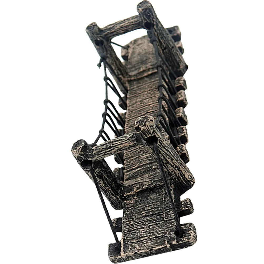 Resin Rope Bridge Fish Decorations for Aquarium Toy Tank Supplies Craft Adorn Fake
Resin Rope Bridge Fish Decorations for Aquarium Toy Tank Supplies Craft Adorn Fake