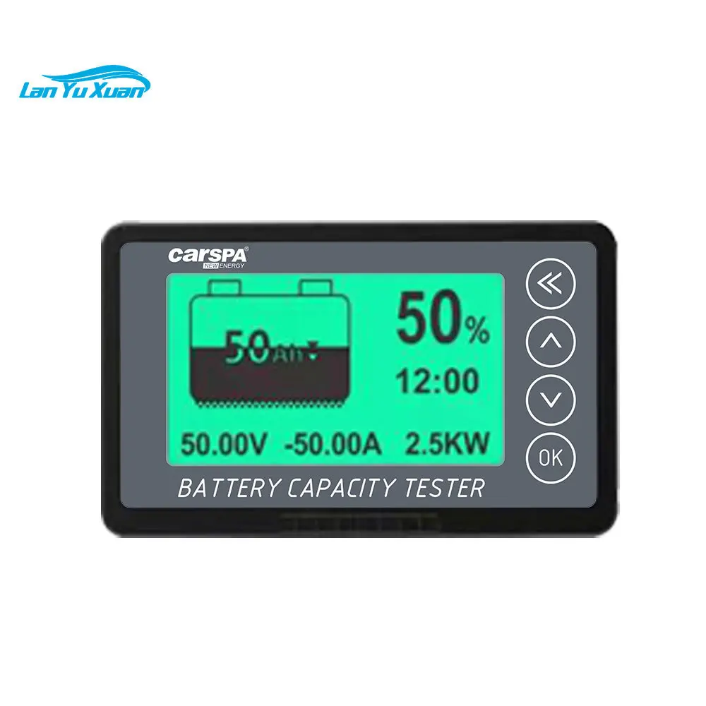 CARSPA BM500 120v 75a 150a 500a 750a Hight Precision Battery Battery Capacity Tester Battery Indicator
CARSPA BM500 120v 75a 150a 500a 750a Hight Precision Battery Battery Capacity Tester Battery Indicator