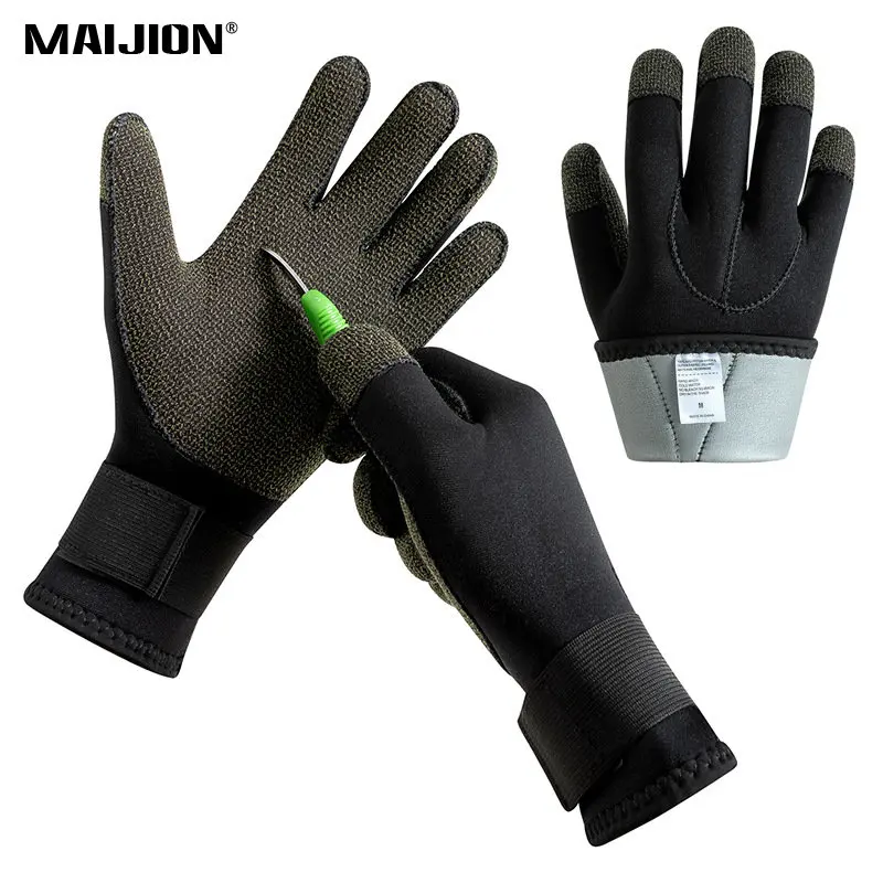 3mm Neoprene Non-Slip Diving Gloves for Snorkeling Surfing Kayaking Spearfishing Women Men Thermal Gloves Water Sports
3mm Neoprene Non-Slip Diving Gloves for Snorkeling Surfing Kayaking Spearfishing Women Men Thermal Gloves Water Sports