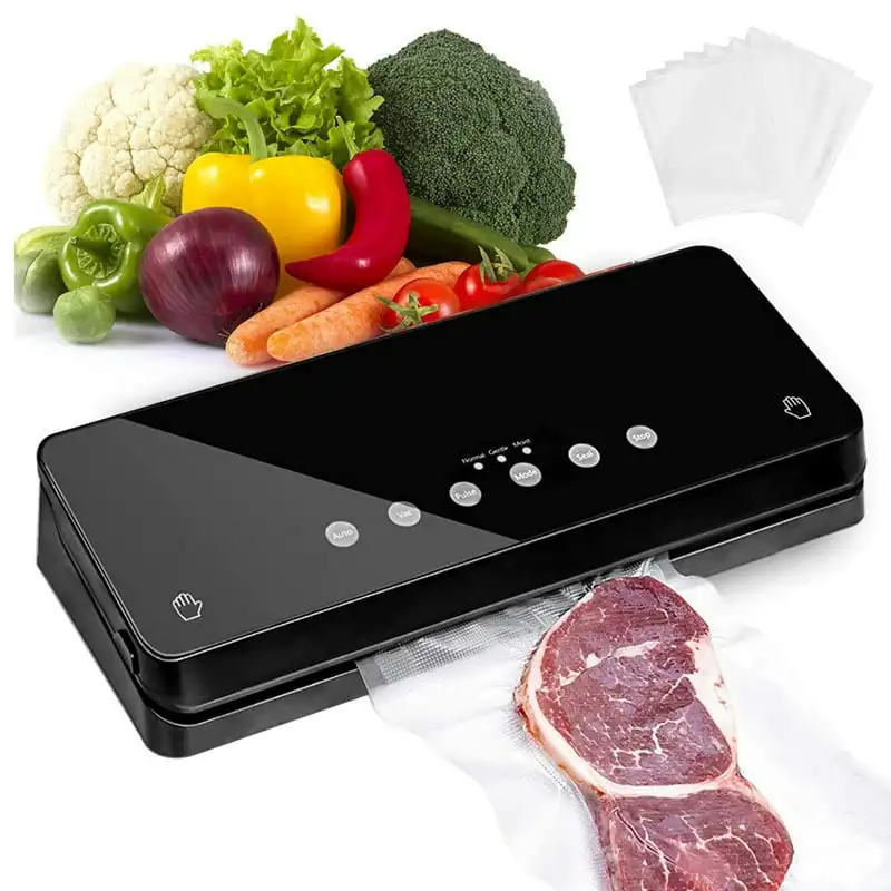 Automatic Food Vacuum Sealer Machine, Food Vacuum Sealer for Food Preservation, Dry & Moist Food Modes
Automatic Food Vacuum Sealer Machine, Food Vacuum Sealer for Food Preservation, Dry & Moist Food Modes