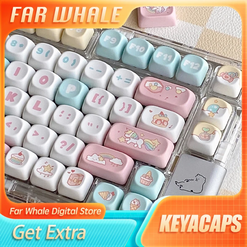 Unicorn Keycaps 141 Keys Gift Cute Key Cap Square Thermal Sublimation Mechanical Keyboard Includ2.25/ 2.75u Split Spacebar
Unicorn Keycaps 141 Keys Gift Cute Key Cap Square Thermal Sublimation Mechanical Keyboard Includ2.25/ 2.75u Split Spacebar