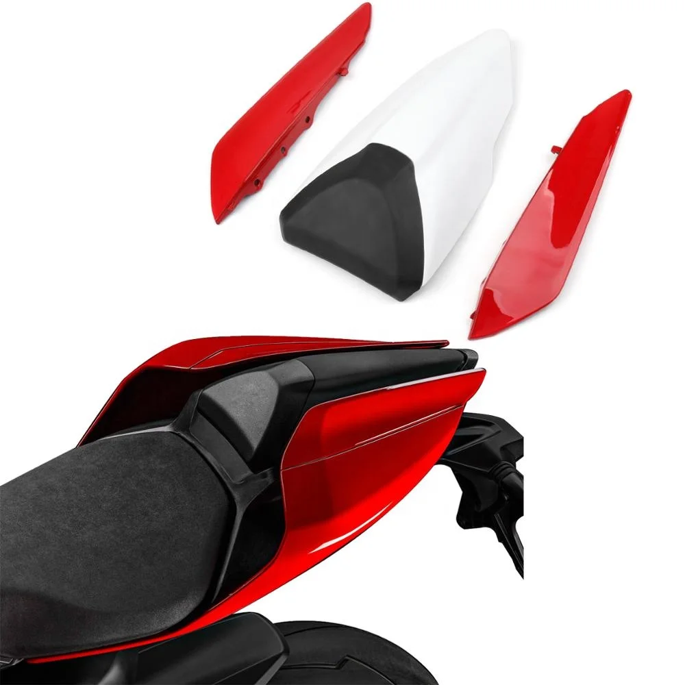 

Single-seater Cover Set Trim Fairing Seat Cowl Red For Ducati 959 1299 Panigale