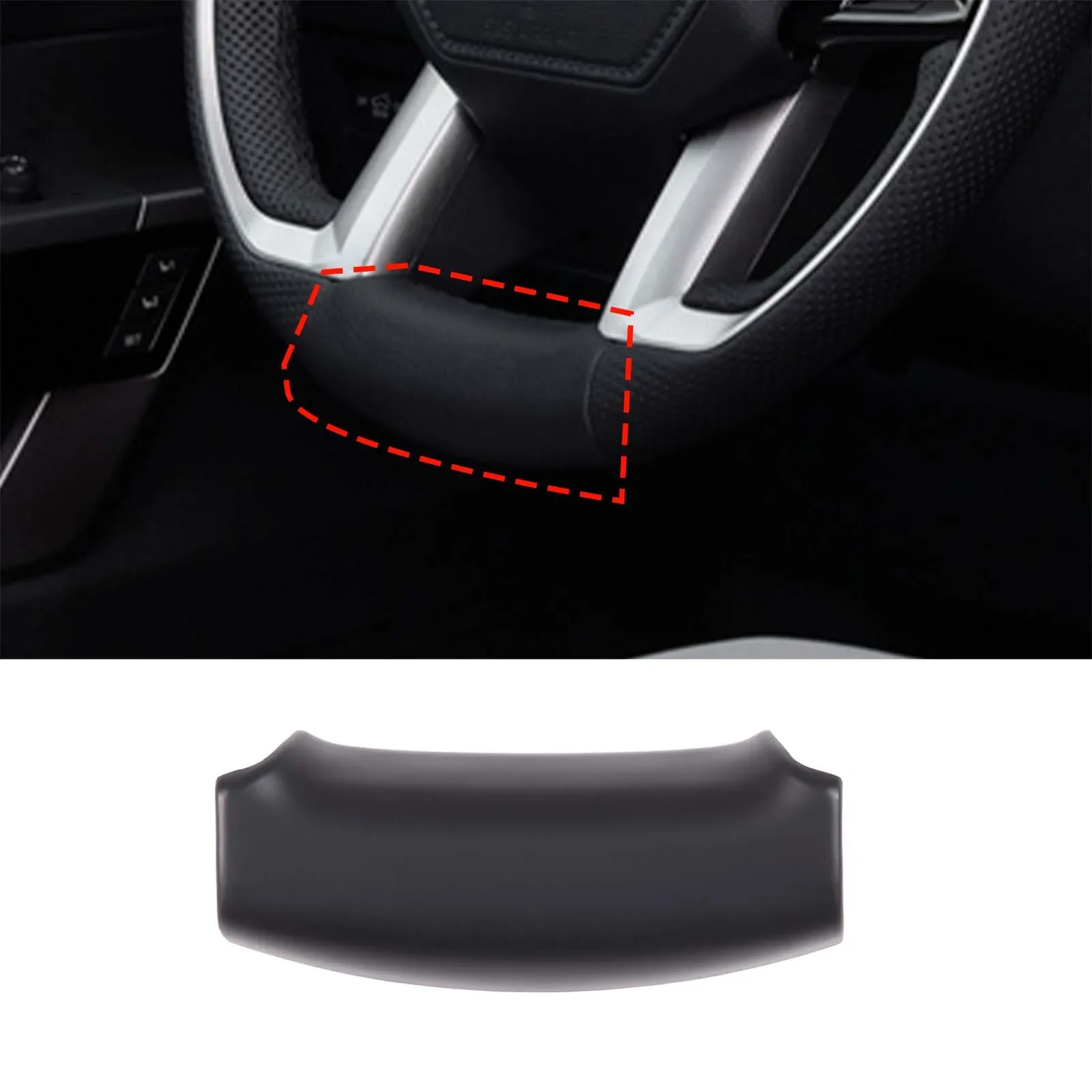 For Tundra/Sequoia 2022+ Steering Wheel Chin Decorative Cover ABS Matt Black Car Interior Accessories Decorative Sticker
For Tundra/Sequoia 2022+ Steering Wheel Chin Decorative Cover ABS Matt Black Car Interior Accessories Decorative Sticker