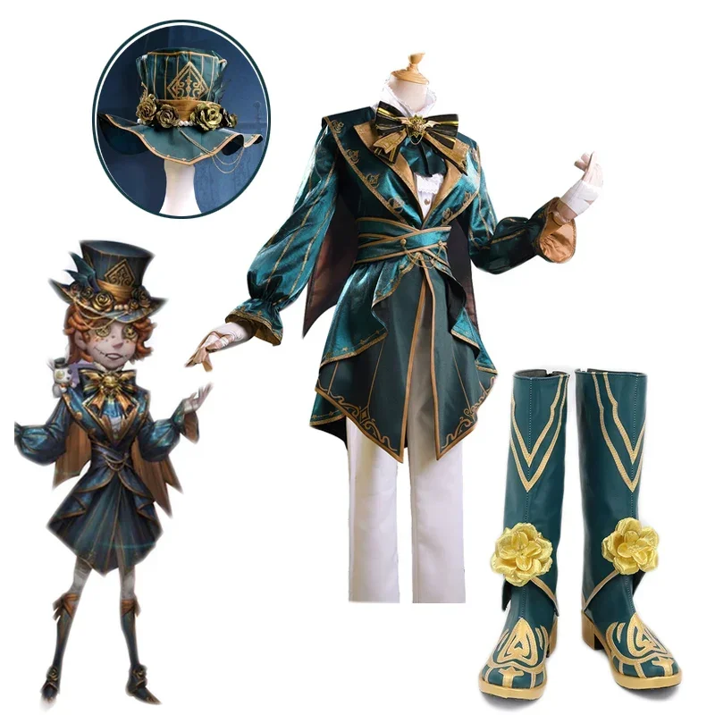 Setelan pesta teh Mike Morton identitas Game Anime kostum Cosplay setelan kulit sepatu pakaian seragam tampan
Setelan pesta teh Mike Morton identitas Game Anime kostum Cosplay setelan kulit sepatu pakaian seragam tampan