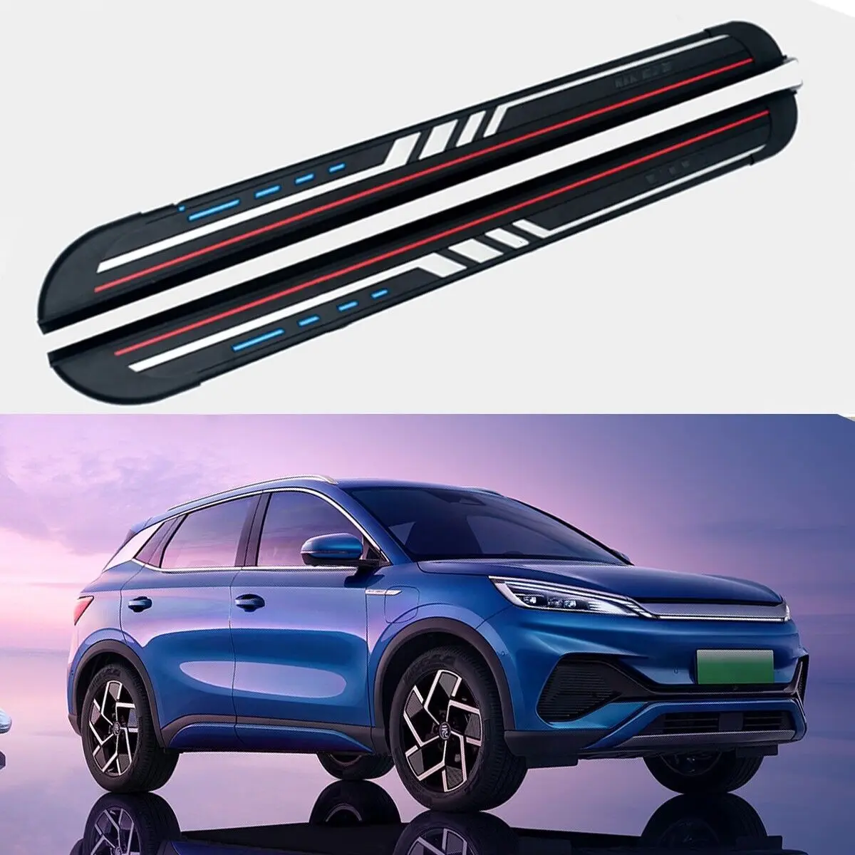 2PCS Fixed Side Step Pedal Fits for BYD Atto 3 2022-2023 Running Board Nerf Bar
2PCS Fixed Side Step Pedal Fits for BYD Atto 3 2022-2023 Running Board Nerf Bar