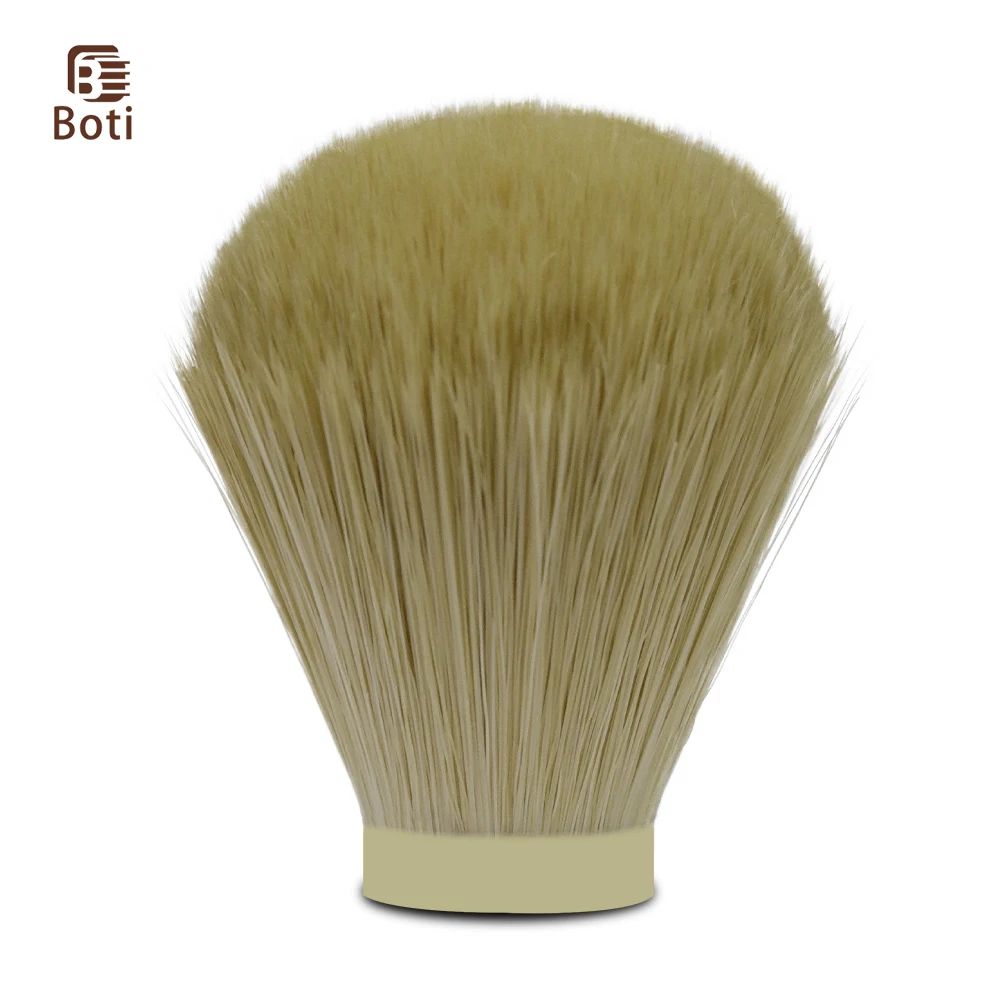 

Boti 2022 Shaving Brush Imitation Boar Bristle Synthetic Hair Knot Handmade Barbershop Kit Men's Beard Wet Shaving Tools