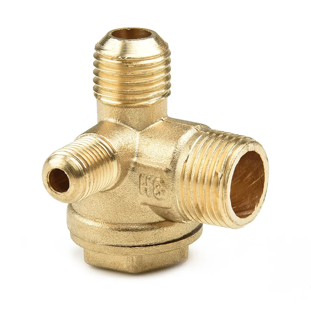 Air Pump Check Valve Cut-off Thread connections Air Compressor Accessories 10*14*16mm Tool Gold Easy installation
Air Pump Check Valve Cut-off Thread connections Air Compressor Accessories 10*14*16mm Tool Gold Easy installation