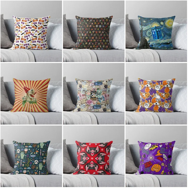 Decorative Home pillow case Cushion covers autumn Modern Living Room sofa halloween pumpkin 45*45 50*50 60*60 40*40 fear funny
Decorative Home pillow case Cushion covers autumn Modern Living Room sofa halloween pumpkin 45*45 50*50 60*60 40*40 fear funny