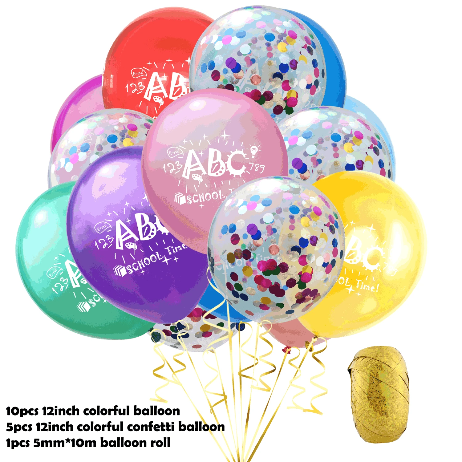 15pcs Back to School balloons Back to School school party decoration sequin latex balloons back to school party balloons
15pcs Back to School balloons Back to School school party decoration sequin latex balloons back to school party balloons