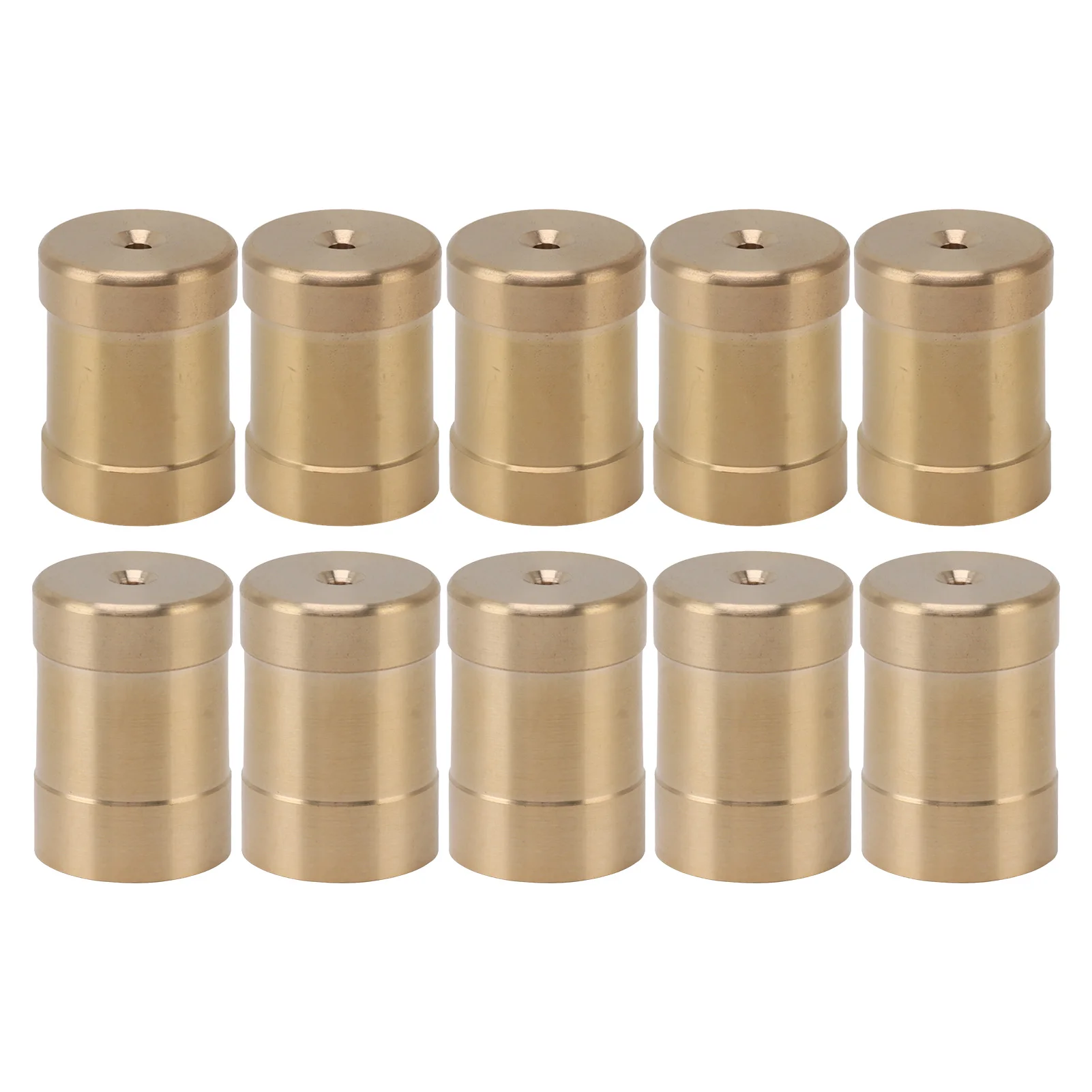 

5Pcs Copper Garden Misting Nozzle Flat Head Spray Misting Nozzle Internal Thread Connection for Watering Irrigation Sprinkler