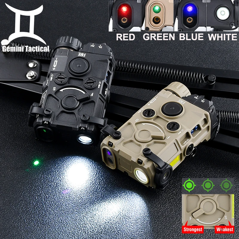 Airsoft OGL Nylon Version Tactical Wadsn Ogl Red Green Blue Dot Laser White LED Hunting Flashlight High Power Scout Light No IR
Airsoft OGL Nylon Version Tactical Wadsn Ogl Red Green Blue Dot Laser White LED Hunting Flashlight High Power Scout Light No IR