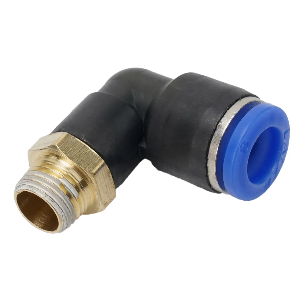 

1/8\" Connector L Fitting 8mm Accessory For Coats Tire Changer Machine Replacement Tube Universal High Quality New