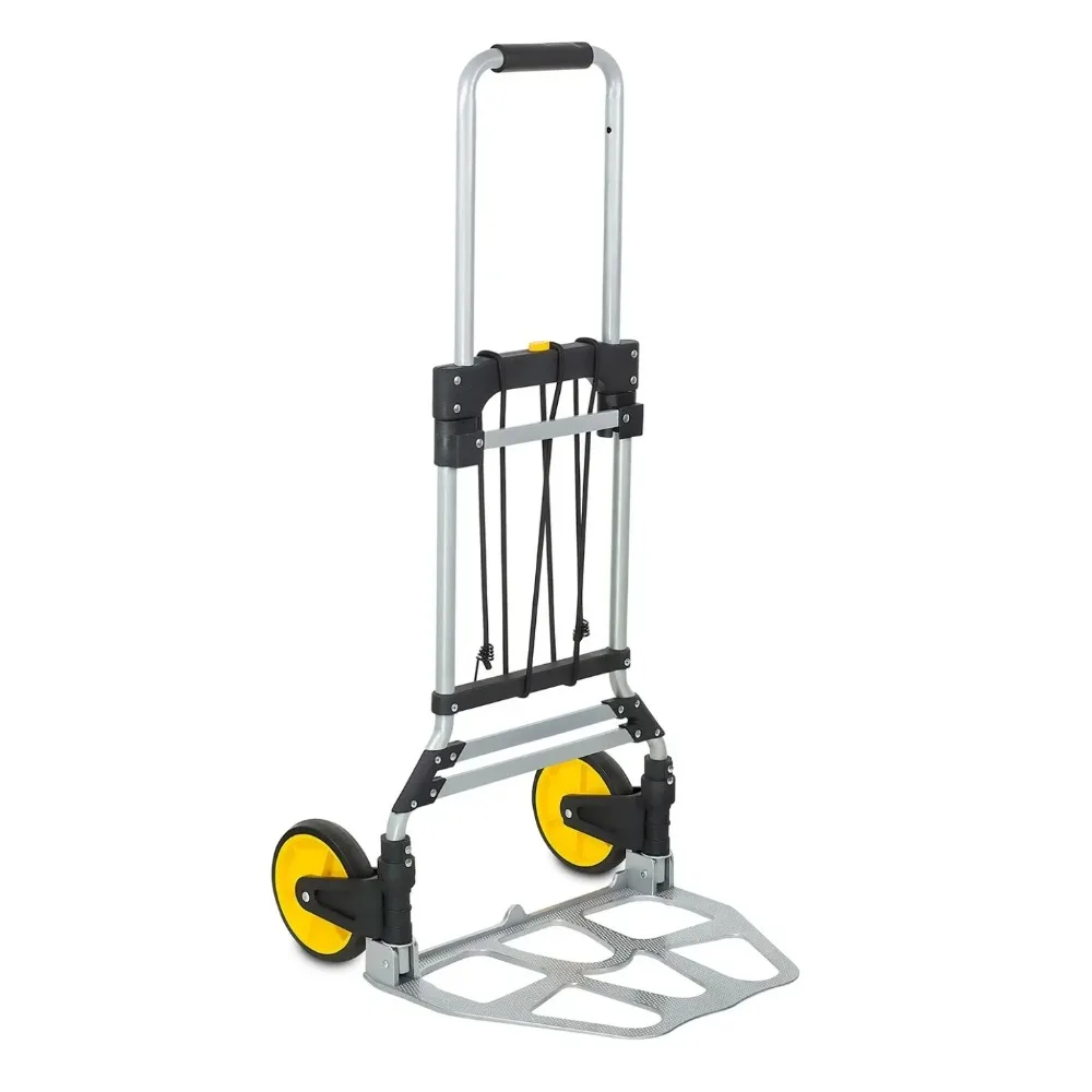 Mount-it! Folding Hand Truck and Dolly with Telescoping Handle , 264 Lb Capacity folding trolley cart | USA | NEW
Mount-it! Folding Hand Truck and Dolly with Telescoping Handle , 264 Lb Capacity folding trolley cart | USA | NEW