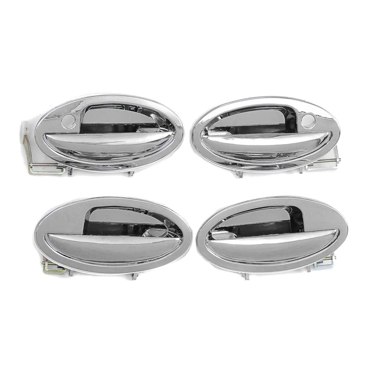 

4X Car Exterior Outside Door Handle Chrome Cover Front Rear Left Right for LIFAN 520 520I Lifan Breez