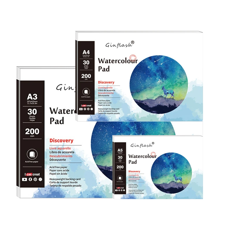 20sheets/set Watercolor Painting Paper Gouache book A4/A5/A3 pigment Paper Graffiti Drawing Student Exercise art Supplies AGW046
20sheets/set Watercolor Painting Paper Gouache book A4/A5/A3 pigment Paper Graffiti Drawing Student Exercise art Supplies AGW046