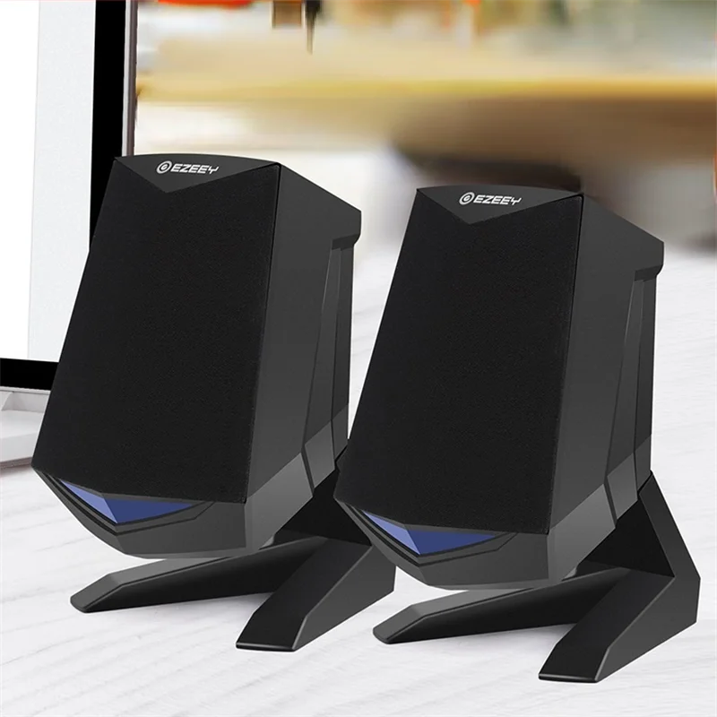USB Computer Speaker with Subwoofer, 3D Stereo Sound, Perfect for Desktop and Laptop Music Playing
USB Computer Speaker with Subwoofer, 3D Stereo Sound, Perfect for Desktop and Laptop Music Playing